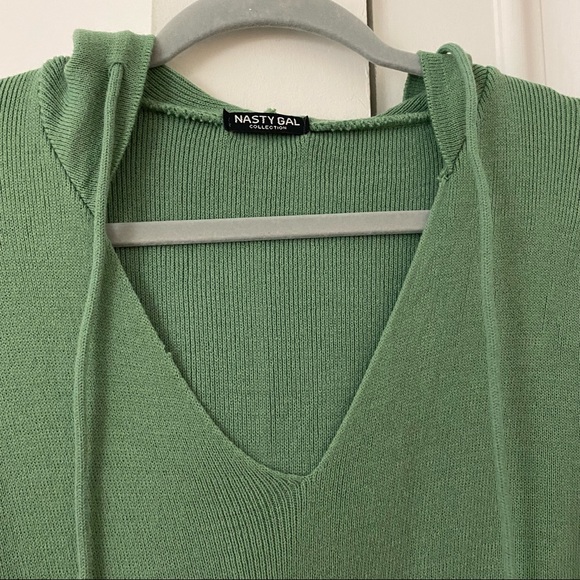 Nasty Gal Hooded Sweatshirt - Picture 3 of 5